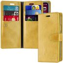 Stylish Gold iPhone 11 Pro MAX Mercury Mansoor Diary Wallet Case