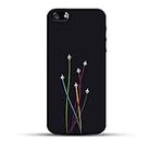 Outlouders Cool Simple Multicolor Planes Black Background Designer Printed Hard Back Case and Cover for Apple iPhone 6 / 6s