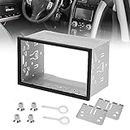 XPJBKC Car Stereo Double Din Cage With Frame, Universal Double Din Head Unit Car Installation Kit Securing Cage With Frame For Car Radio Double 2din Dvd Player GPS Navigation Audio Video Device