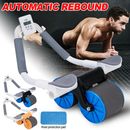 Rebound Plank Elbow Ab Abdominal Roller Wheel for Core Trainer Support Gym OZ
