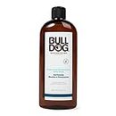 Bulldog Skincare Peppermint & Eucalyptus Shower Gel Body Wash for Men, 500 Milliliters