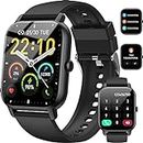 Smart Watch for Men Women Answer/Make Calls, 1.85" Smartwatch, Fitness Watch with Heart Rate Sleep Monitor, Step Counter, 100+ Sports, IP68 Waterproof Fitness Smartwatches Compatible with Android IOS