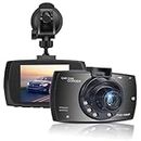 2.4-inch 1080p High-Definition Dashcam for Cars with Super Night Vision, 24-Hour Video Recording, 120° Large Wide-Angle, G-Sensor Parking Monitoring Loop Video Motion Detection