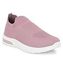 layasa Sneakers for Women (Pink, 8)
