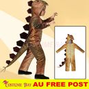 Kids Stegosaurus Costume Jurassic World  Dinosaur Jumpsuit Fancy Dress Halloween
