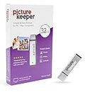 Picture Keeper 32Gb Portable Flash USB Photo Backup and Storage Device for Pc and Mac Computers
