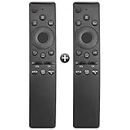 (Pack of 2) Universal Remote Controls for All Samsung TV LED QLED UHD SUHD HDR LCD Frame Curved Solar HDTV 4K 8K 3D Smart TVs, with Buttons for Netflix, Prime Video, Rakuten TV