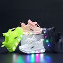 Boys Girls Bright Trainer Kids Shoes Toddler Light Up LED Sneakers*-