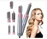 Drumstone (12 YEAR WARRANTY) 5 in 1 Multifunctional Hair Dryer Styling Tool,Salon-Quality Styles at Home: The Ultimate 5-in-1 Hair Styling Tool (BabyPink color)