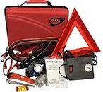 Lifeline AAA 4365AAA Destination Road, 68 Piece Emergency Car Tire Inflator, Jumper Cables, Headlamp, Warning Triangle and First Aid Kit