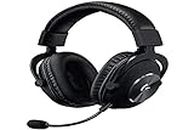 Logitech G PRO Gaming Headset, Over-Ear Headphones with PRO-G 50 mm Audio Drivers, Aluminum, Steel and Memory Foam, Comfortable and Durable, for Esports Gaming, PC/PS/Xbox/Nintendo Switch - Black