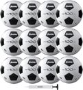 Youth Adult soft Soccer Balls - Size 5 Soccer Balls - Single + Bulk Packs