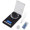 Atom TL 50 Digital Milligram Scale 50g/ 0.001g, Portable Jewelry Scale with LCD Backlit, Tare, Powder Scale, Micro Scale for Powder Medicine, Gold, Gem, Reloading, Batteries Included. For Domestic Use