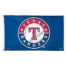 MLB Texas Rangers 01795115 Deluxe Flag, 3' x 5'