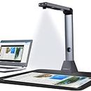 Bamboosang Portable Document Scanner X3: High Definition 8MP Document Camera Capture Size A3 Multi-Language OCR Overhead Scanner USB Doc Cam for Teachers Online Teaching & Students Distance Learning