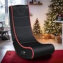 Video Gaming Chair, Floor Chair Rocker for TV, Reading, Playing Video Games with Back Support, Adjustable Foldable Backrest Meditation Soft Rocker Chair for Teens and Adults