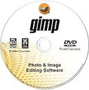 GIMP Photo Editor 2024 Premium Professional Image Editing Software CD Compatible with Windows 11 10 8.1 8 7 Vista XP PC 32 & 64-Bit, macOS, Mac OS X & Linux – Lifetime License, No Monthly Subscription!