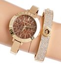 Michael Kors reloj reloj para mujeres reloj de pulsera MK4622 Jaryn IP oro nuevo