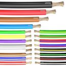 AUPROTEC línea de vehículo cable de coche cable de coche cable de vehículo 0,75 mm2 - 50 mm2 