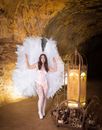 Sexy Halloween Goddess Costume Aphrodite Athena Wings Role Play Fursuit Accessor