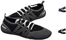 Cressi Elba Pool Shoes - Scarpe per gli Sport Acquatici Unisex Adulto, Grigio (Nero/Grigio), 41 EU
