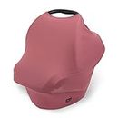 Simka Rose Car Seat Covers for Babies- Nursing Cover Breast feeding Essentials & Baby Necessities- Carseat Stroller Combos Infant Boys and Girls - Baby Registry Breastfeeding Must Haves First Time Mom
