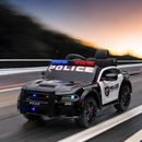 Dodge Charger con licencia de auto premium, 12 V niños viajan en coche de policía
