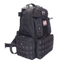 GPS Tactical Range Backpack Tall Holds 4 Handguns Black  GPS-T1913BPB