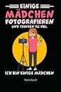 Notizbuch: Fotografin Hobbyfotografin Kamera Fotos Shooting (Liniertes Notizbuch, Notizheft, Journal mit 100 Seiten für Eintragungen aller Art)