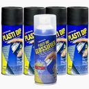 Matte BLACK*4 + GLOSSIFIER (UV Protect)*1 - Performix PLASTI DIP Spray Cans 311g