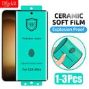 Full Coverage Soft Film For Samsung Galaxy S21 S22 S23 Ultra Screen Protector