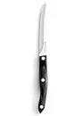 CUTCO Model 1721 Trimmer with 4 7/8" High Carbon Stainless blade and 5 1/8" classic dark brown handle (often called "black") in factory-sealed plastic bag.