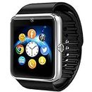GT08 Bluetooth Smart Watch for Android Phones, Smart Watch with SIM Card Slot, Call, Massage, for iOS iPhone and Android Phones Samsung ZTE Sony LG Smartphones, Sweatproof