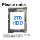2TB HDD Hard Drive Surveillance Hard Drive Extra Accessories for NVR CCTV system