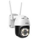 ZOSI C296 5MP WiFi 355°PTZ Security IP Camera Outdoor w/ Two-Way Audio, AI Person Vehicle Detection in Black | 8 H x 8 W x 5 D in | Wayfair