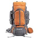 TriPole Walker 55 Litre Internal Frame Travel Rucksack for Trekking and Backpacking | Rain Cover | Laptop Sleeve