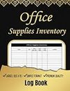 Office Supplies Inventory: Prices and amounts of office supplies can be tracked and amended in this corporate inventory worksheet.
