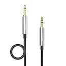 Anker 3.5mm Premium Auxiliary Audio Cable (4ft / 1.2m) AUX Cable for Headphones, iPods, iPhones, iPads, Home/Car Stereos and More (Black)