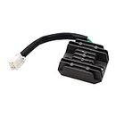 Ubervia® 12V Voltage Regulator Rectifier 4 Wires for GY6 125cc 150cc ATV Dirt Bike Go Kart Moped and Scooter