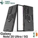 For Samsung Galaxy Note 20 Ultra / 5G Cover Hybrid Case Rugged Magnet Ring Stand