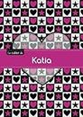 Le cahier de Katia: Le cahier de Katia - Séyès, 96p, A5 - C?ur et étoile