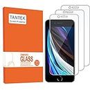 TANTEK Screen Protector for iPhone SE 2020 2nd Generation, iPhone 8,7,6s,6, 4.7-Inch,Tempered Glass Film,Ultra Clear, 3-Pack
