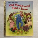 Little Golden Book - Old MacDonald Had A Farm 1997 HC New York Free Postage