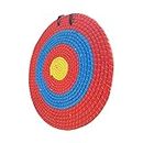 40 cm Antique Archery Target, Traditional Handmade Straw Bow Arrows Targets for Backyard, Antique Straw Round Bow Arrows Targets for Kids Youth Adult B/
