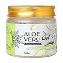 SVATV Natural Aloe Vera Gel for Face, Skin, Hair & Sunburn Relief with Cold Pressed, Vegan, Unscented Gel | Suitable for All Skin Types For Men & Women - 200g