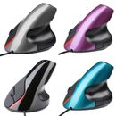 Ergonomic Vertical Mouse Right Hand Computer Gaming Mice USB Optical Mouse