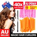 New 40PCS 50cm Magic Hair Curlers Curl Formers Spiral Ringlets Leverage Roller