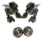 WowWee SET OF 2 Miposaur Robotic Dinosaur Toy w/ Track Balls * User Manual/Works