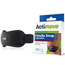 Actimove - Sports Edition - Adjustable Patella Strap - Knee Support for Patella Pain Relief & Recovery - Latex and Neoprene Free - Universal Size