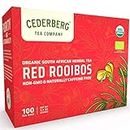 Red Rooibos Tea 100 Teabags USDA Organic - Naturally Caffeine Free - Cederberg Tea Company